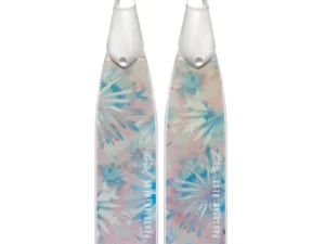 Prussian Blue Fiberglass - Floral Fade
