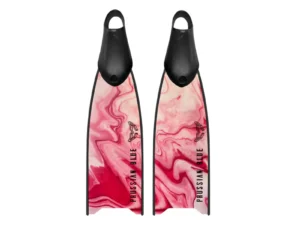 Prussian Blue Fiberglass Travelling 60 Short Fin - Molten Wave