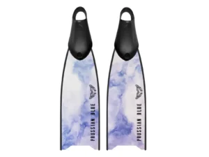 Prussian Blue Fiberglass Travelling 60 Short Fin - Violet Haze