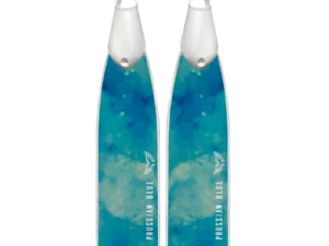 Prussian Blue Fiberglass - Watercolor Bleed