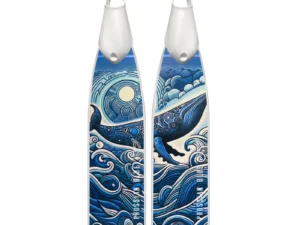Prussian Blue Fiberglass - Whale of the Moon