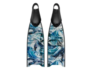 Prussian Blue Fiberglass Travelling 60 Short Fin -  Whale Tide